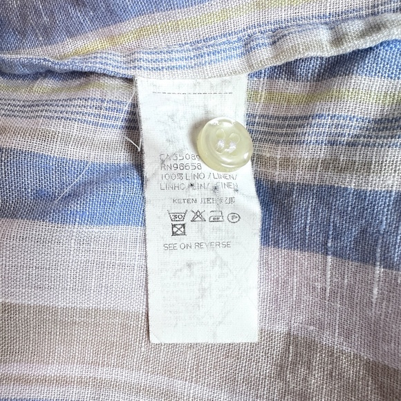 Paul & Shark 100% linen blouse - Picture 10 of 11